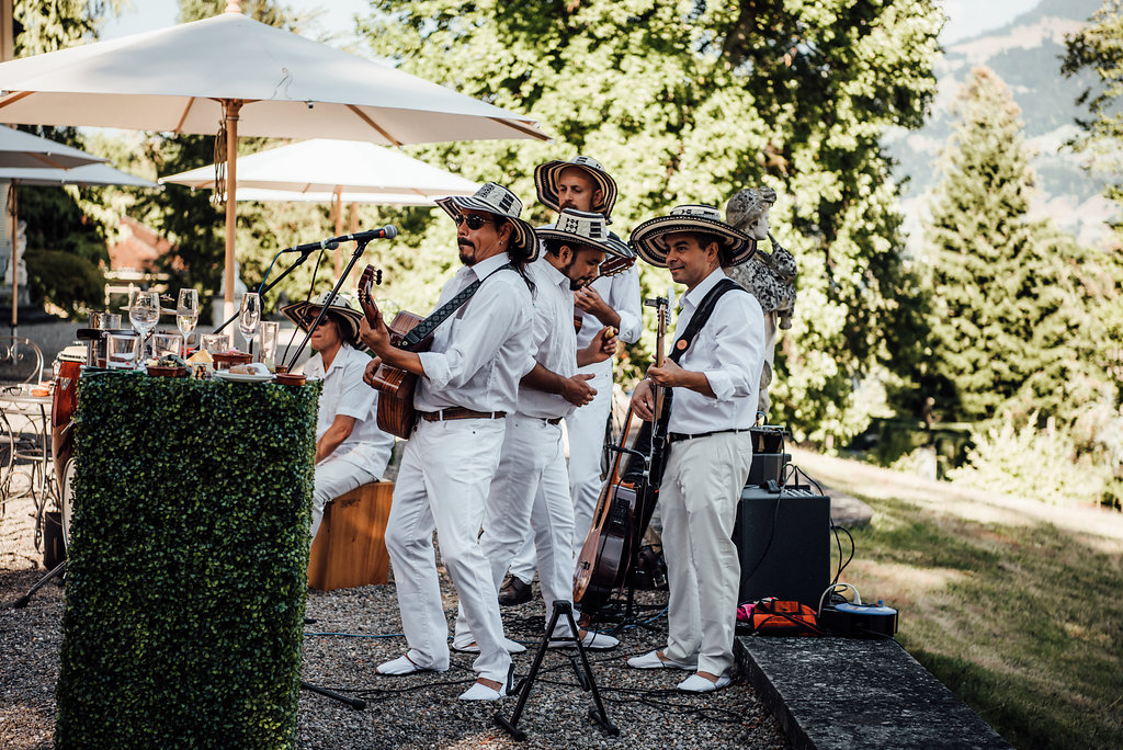 Band playing