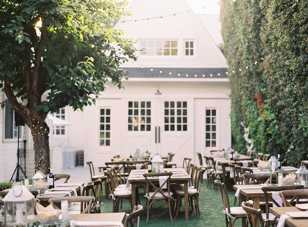 Venue with tables
