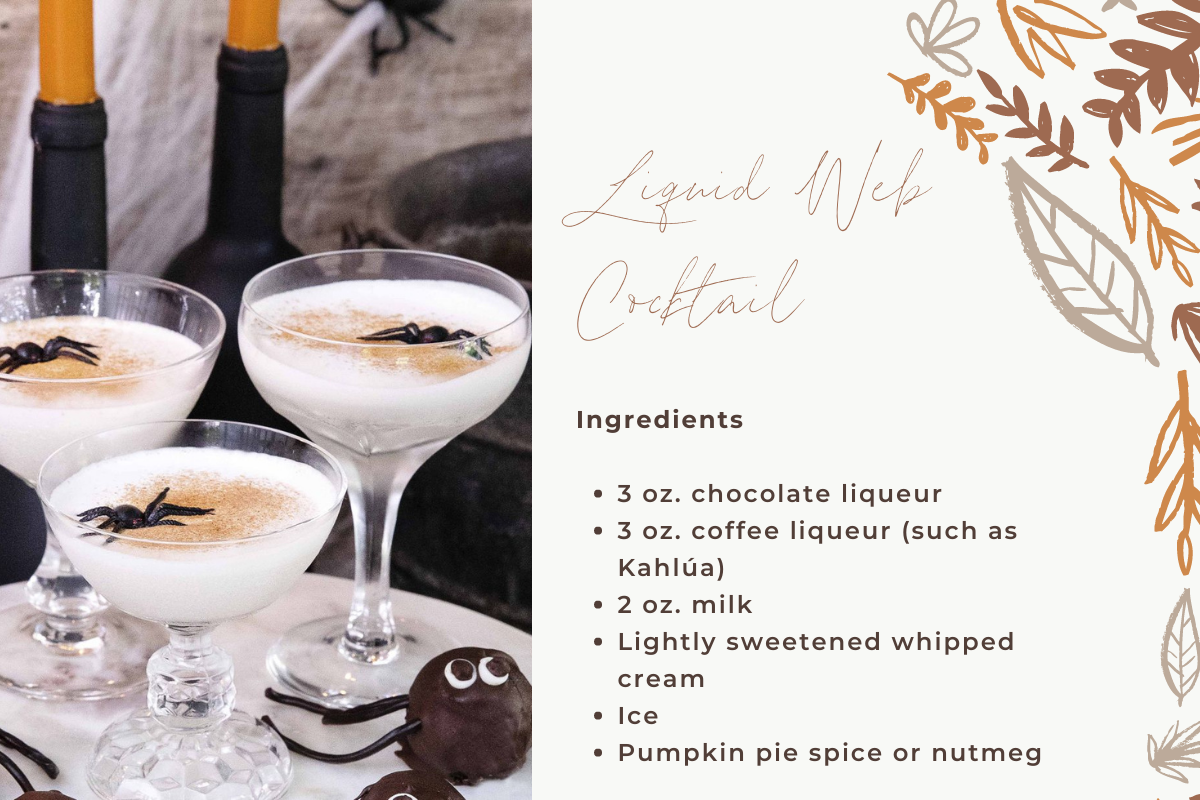 White frothy drink