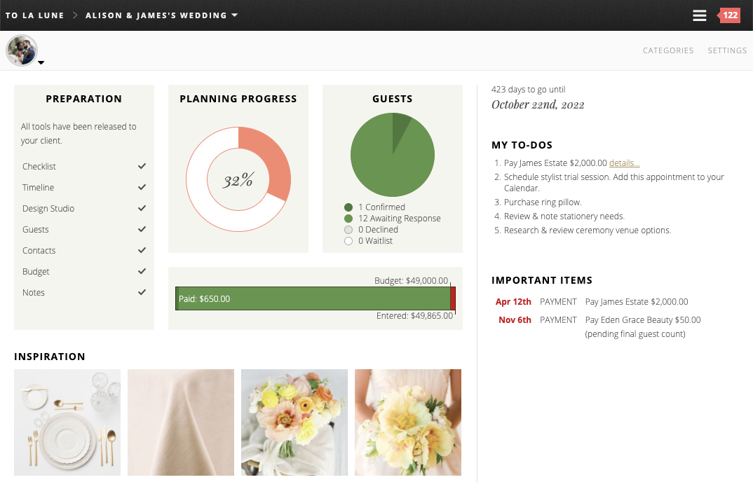 AP Dashboard