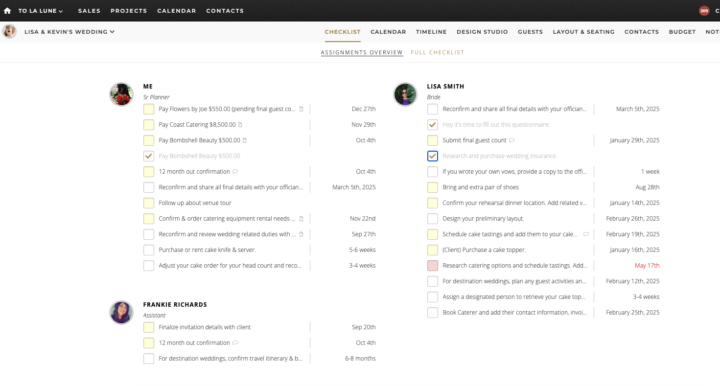 Assignments Overview