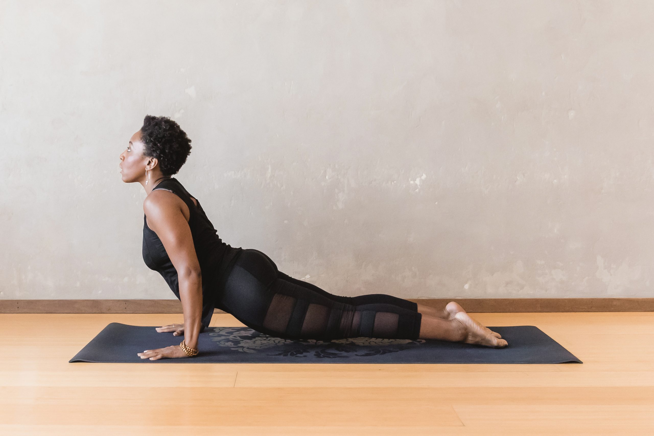 Woman doing yoga